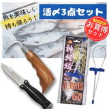 魚を美味しく持ち帰るフィールド活〆3点セット