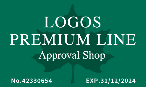 ナチュラムはロゴスから正規の取り扱いショップとして認定されています。