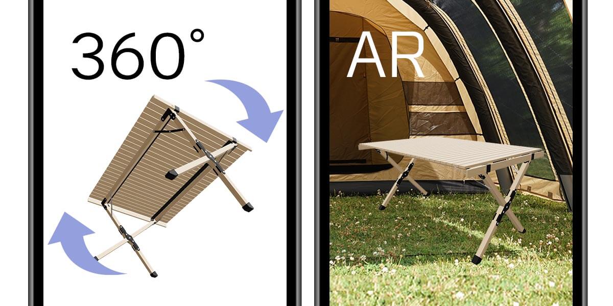 「AR(3D)ビュー」の使い方