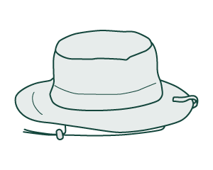 アウトドアハット