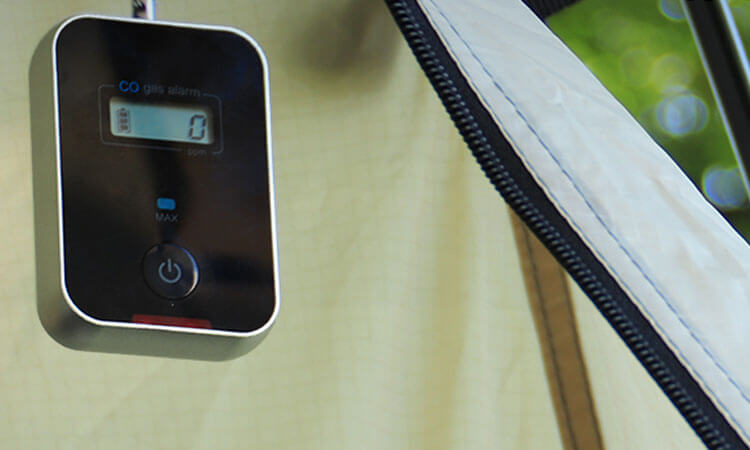 一酸化炭素警報機を併用