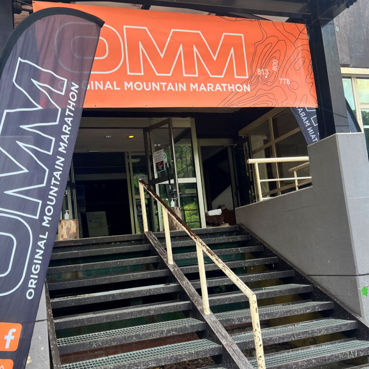 OMMの受付を行うセンター入り口