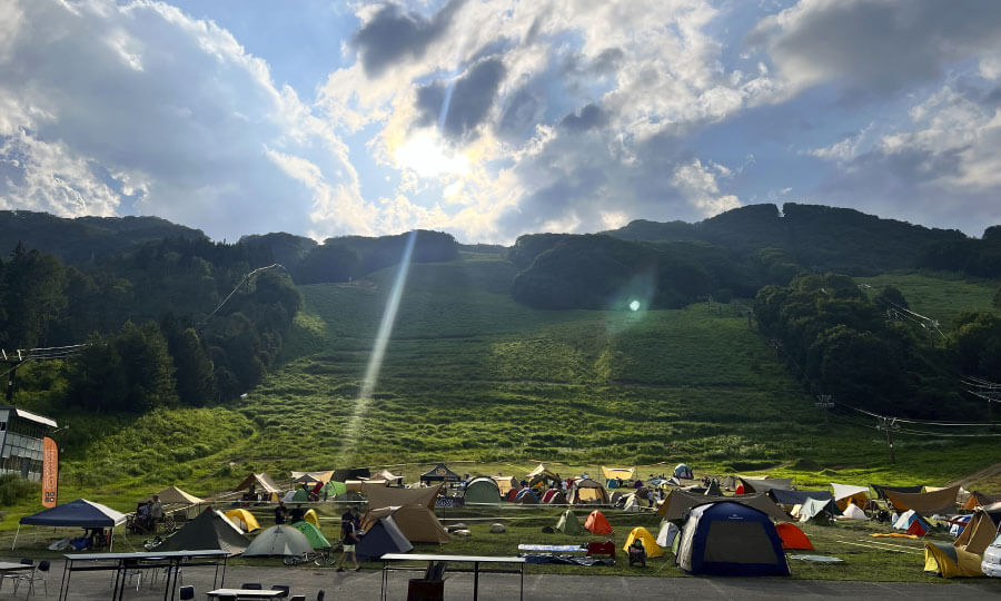 テント場の様子