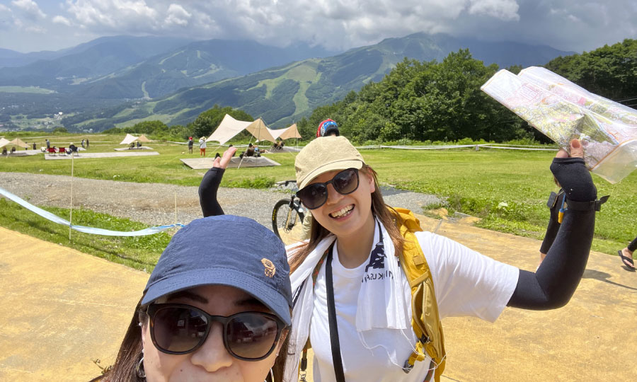 白馬岩岳のキャンプ場