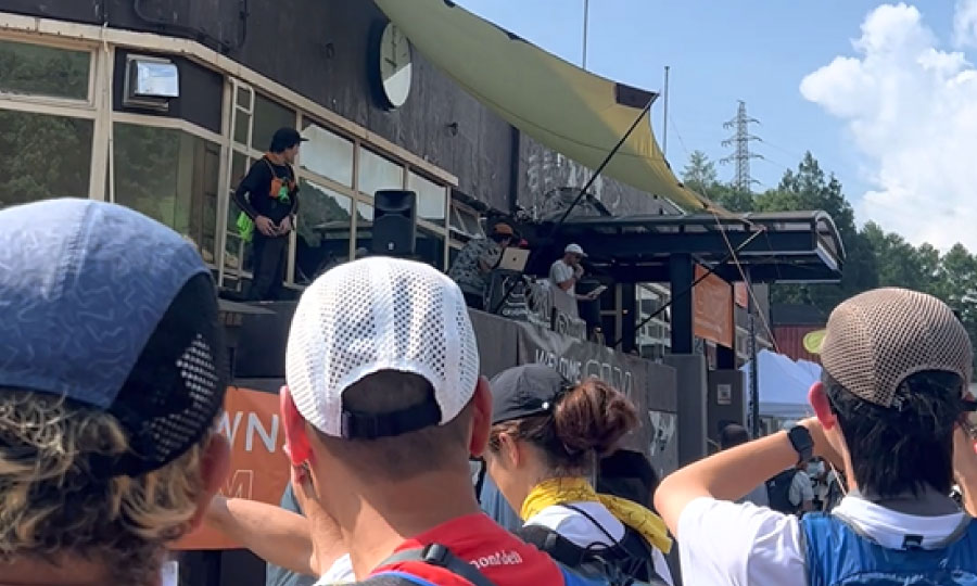 OMM LITE二日目のスタート前の追加説明