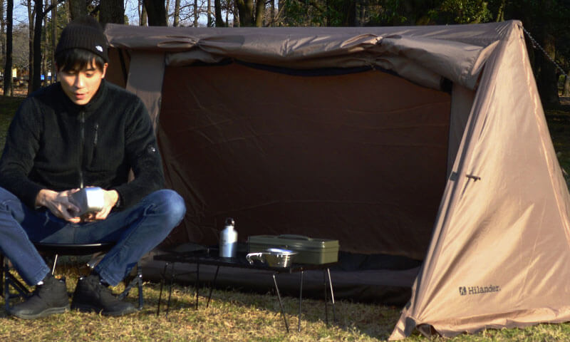 ハイランダー ハンガーフレームシェルター クロシェト 専用インナーテント