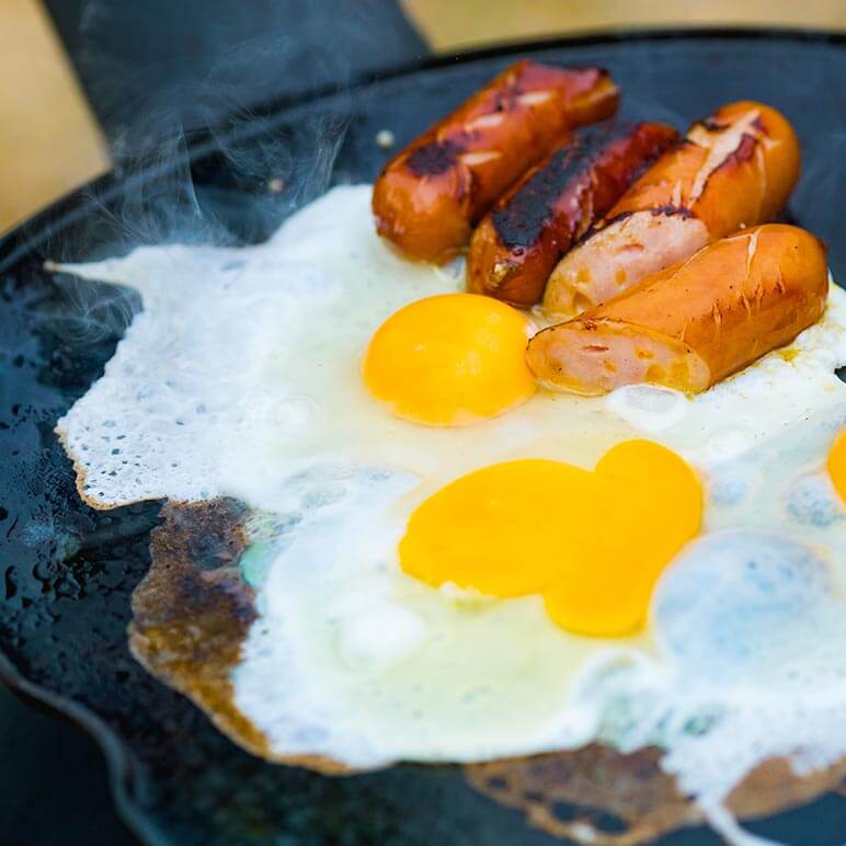 OZpig(オージーピッグ) ～ ホットサンドメーカー要らず！暖を取りながら朝食を♪