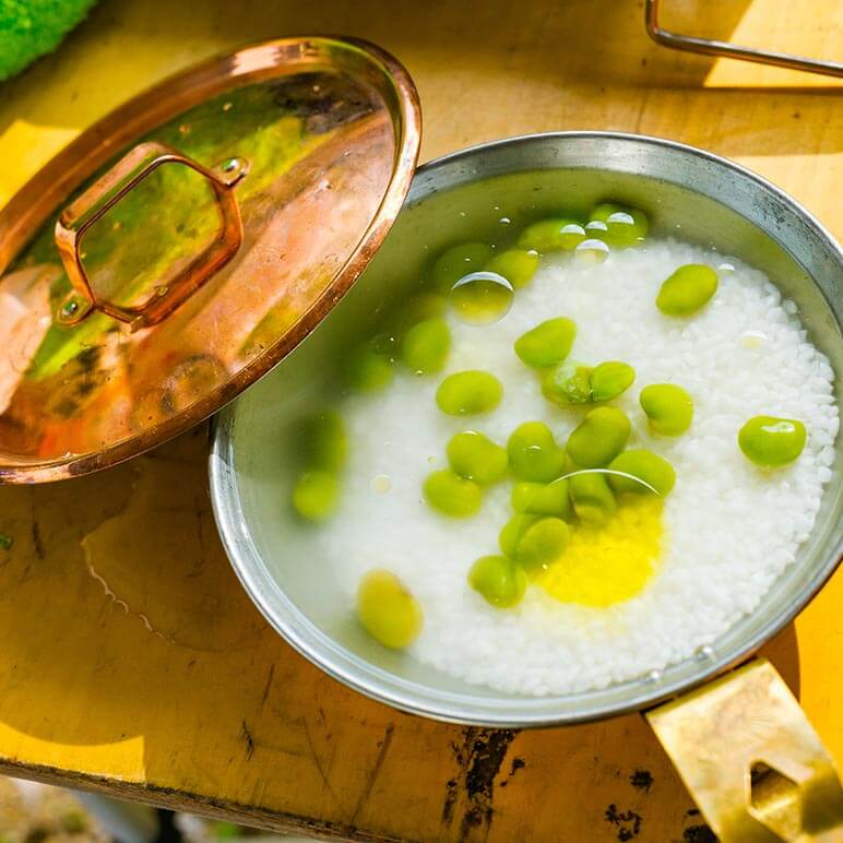 OZpig(オージーピッグ) ～ ツルツルのお米は菜種油が秘訣！？