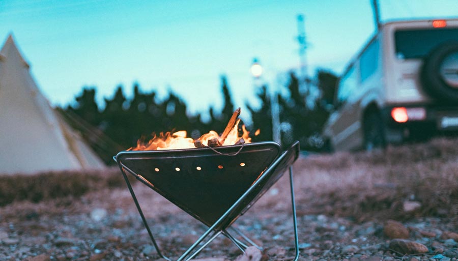 SUZUKI Jimny × Hilander One Pole Tent