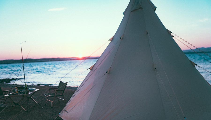 SUZUKI Jimny × Hilander One Pole Tent