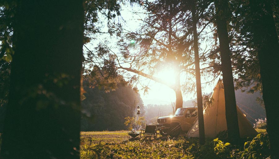 SUZUKI Jimny × Hilander One Pole Tent