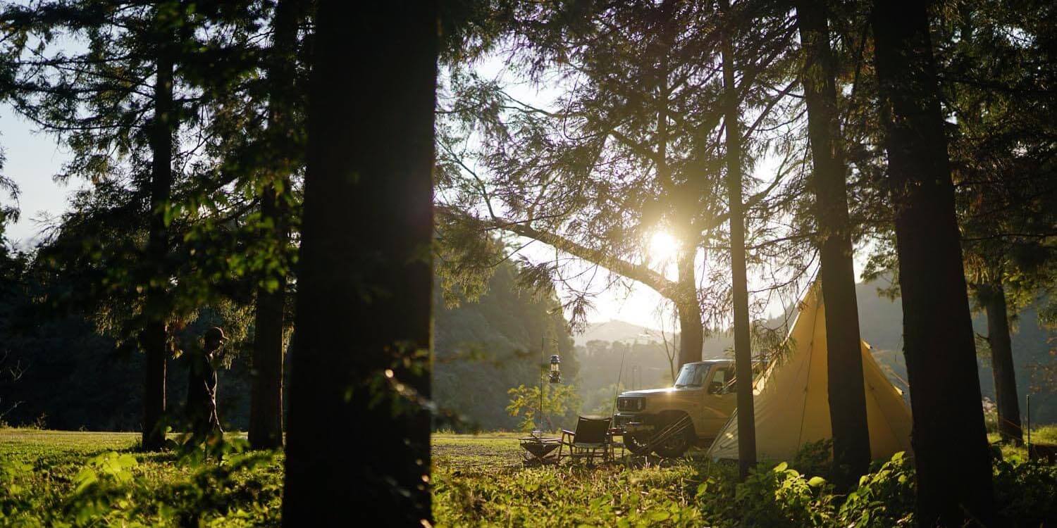 JimnyとHilanderでたったひとりの冒険キャンプ