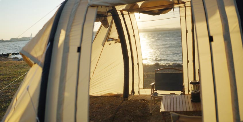 SUZUKI(スズキ) XBEE(クロスビー) × Hilander(ハイランダー) One Pole Tent(ワンポールテント)