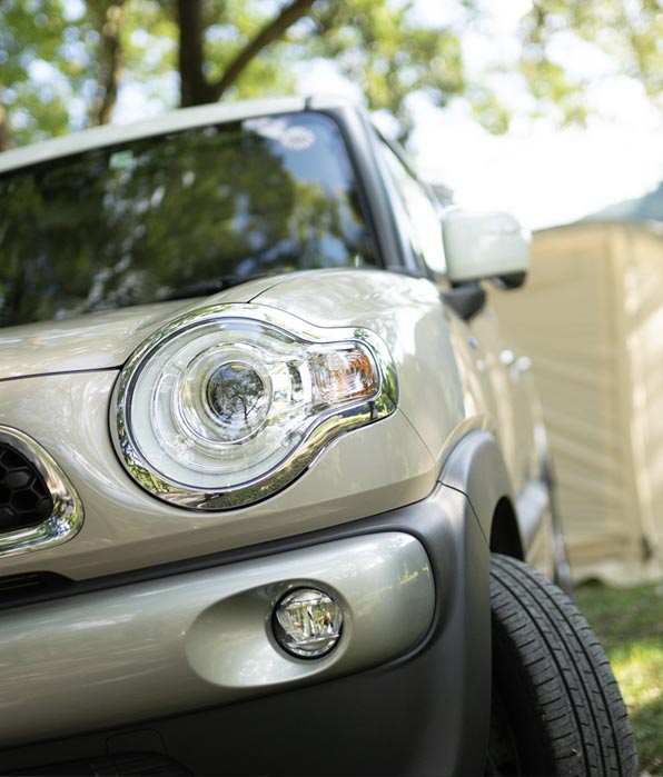 SUZUKI(スズキ) XBEE(クロスビー) × Hilander(ハイランダー) One Pole Tent(ワンポールテント)