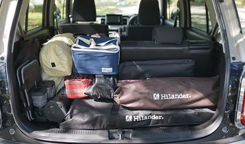 SUZUKI(スズキ) XBEE(クロスビー) × Hilander(ハイランダー) One Pole Tent(ワンポールテント)