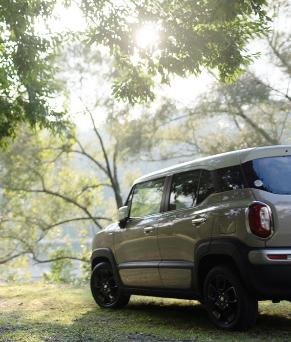 SUZUKI(スズキ) XBEE(クロスビー) × Hilander(ハイランダー) One Pole Tent(ワンポールテント)