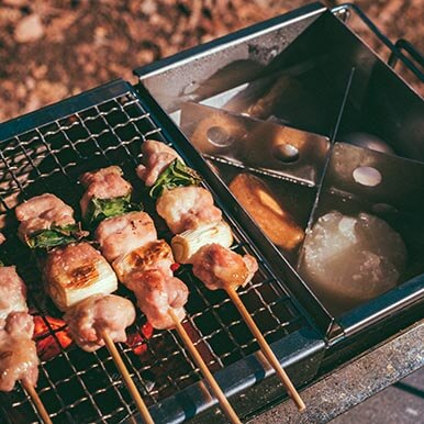 [ユニセラ熱燗あぶり台]で、熱燗をせずにおでんを楽しんでみました！