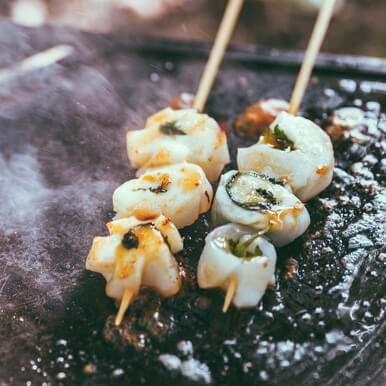 ユニフレーム社員イチオシ飯(1)：絶品！紋甲イカの大葉包み♪