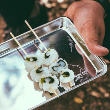 ユニフレーム社員イチオシ飯(1)：絶品！紋甲イカの大葉包み♪