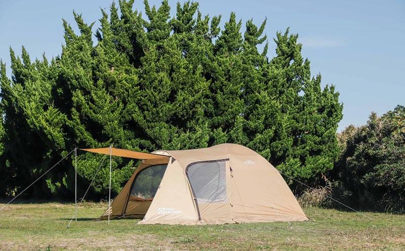 オールシーズン使えるコンパクトなテント