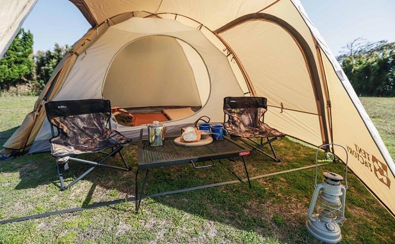 ソロやペアにフィットする前室が魅力！