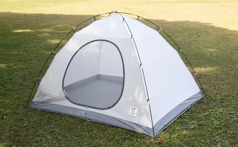 4人が寝られるインナーサイズ