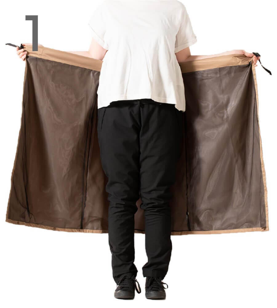 10秒で装着可能なカンタン3ステップ