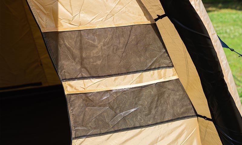 ハイランダー エアートンネル ミーニィの細部の機能も充実