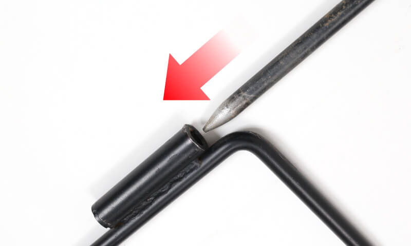 ハイランダー アイアンランタンスタンド 使用イメージ