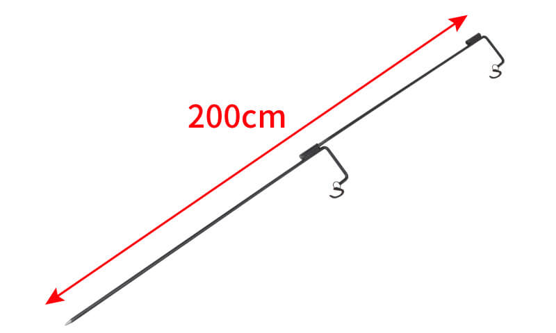 ハイランダー アイアンランタンスタンド 使用イメージ