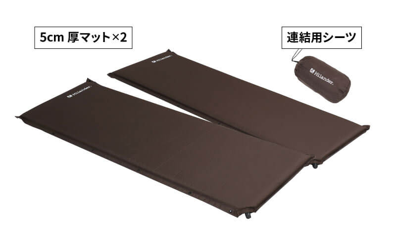ハイランダー 2in1 インフレーターマット