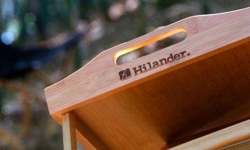 ハイランダー バンブーミニテーブル