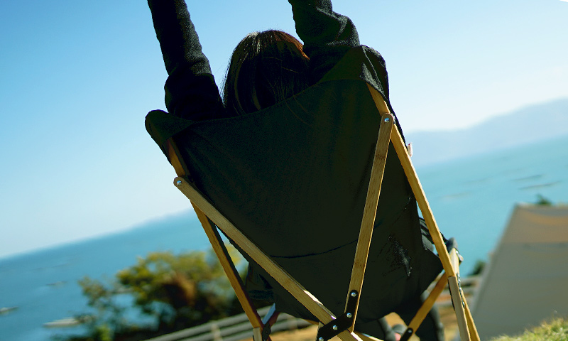 ハイランダー（Hilander）バンブーリラックスチェア