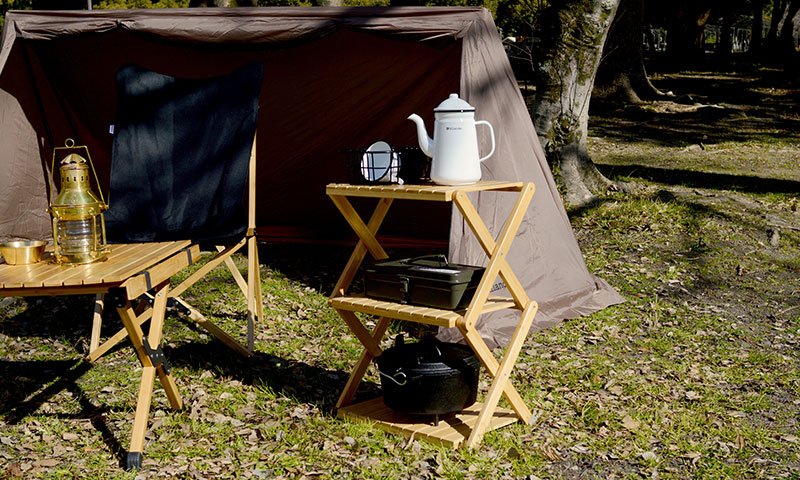 ハイランダー（Hilander）バンブー3段ラック