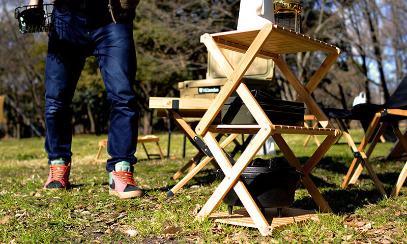 ハイランダー（Hilander）バンブー3段ラック