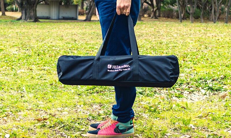 ハイランダー（Hilander）バンブーロールトップテーブル