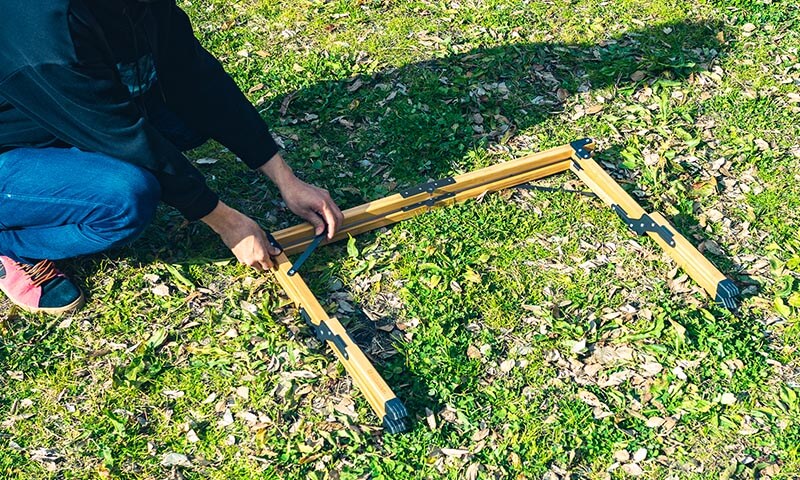 ハイランダー（Hilander）バンブーロールトップテーブル