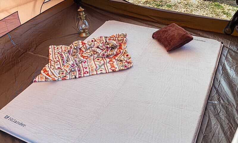 ハイランダー（Hilander）スエードインフレーターマット(枕無しタイプ)