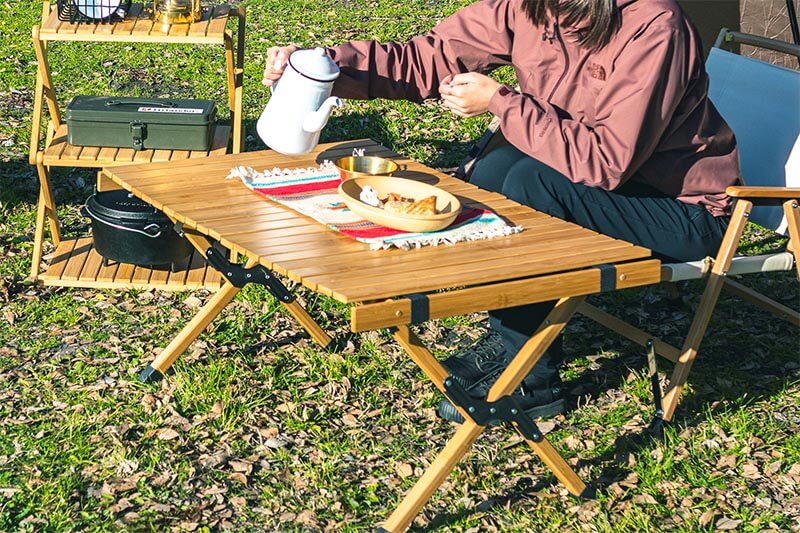 竹独特の風合いが豊かな空間を演出