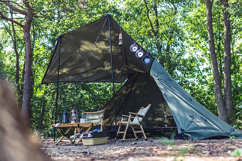 Hilander(ハイランダー) A型フレーム Northgaze ポリコットン