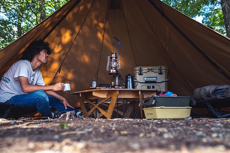 Hilander(ハイランダー) A型フレーム Northgaze ポリコットン