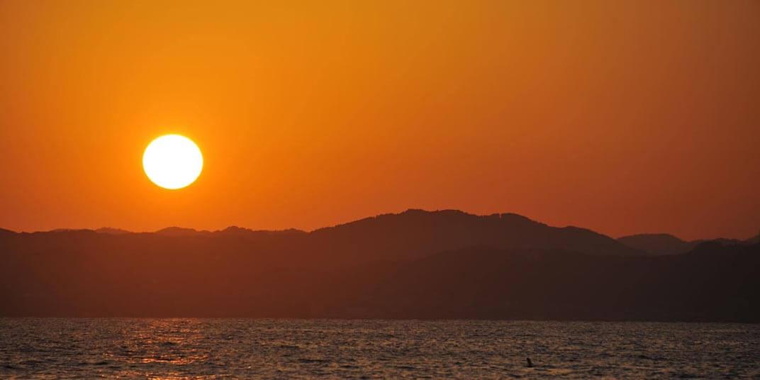釣れやすい時間帯は、日中も夜も可能だが、おすすめは朝夕マヅメ時