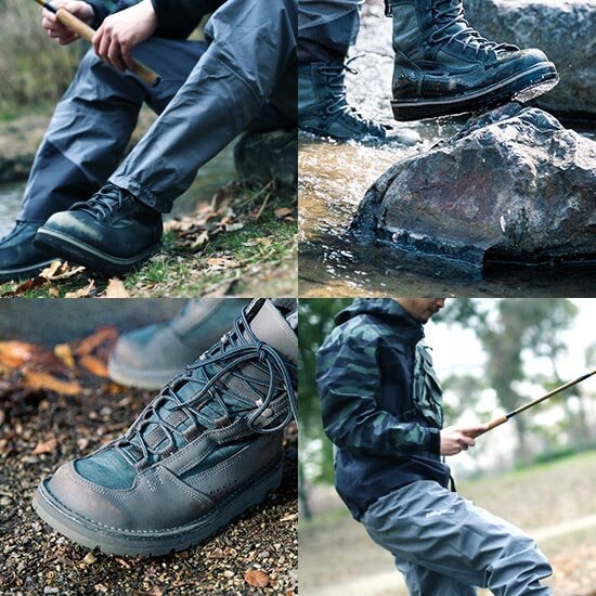 patagonia × Dannerコラボブーツ「フット トラクター ウェーディング ブーツ」＆「リバー ソルト ウェーディング ブーツ」