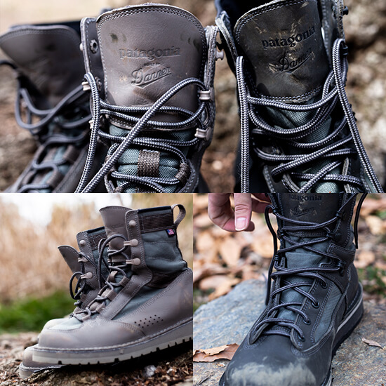 patagonia × Dannerコラボブーツ「フット トラクター ウェーディング ブーツ」＆「リバー ソルト ウェーディング ブーツ」