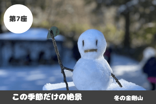 山食行路 第7座 冬の金剛山